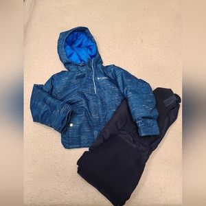 XXS (4/5) Kids Columbia winter Coat and snow pants